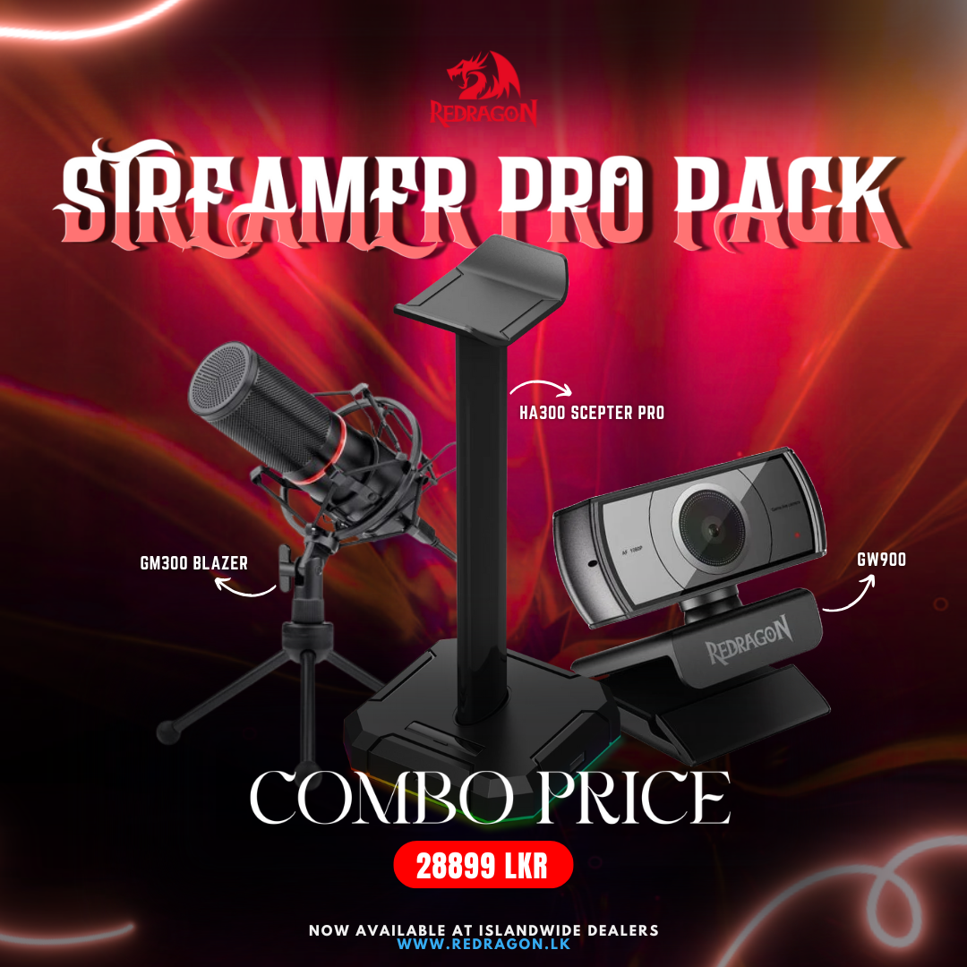 REDRAGON STREMER PRO PACK REDRAGON STREMER PRO PACK